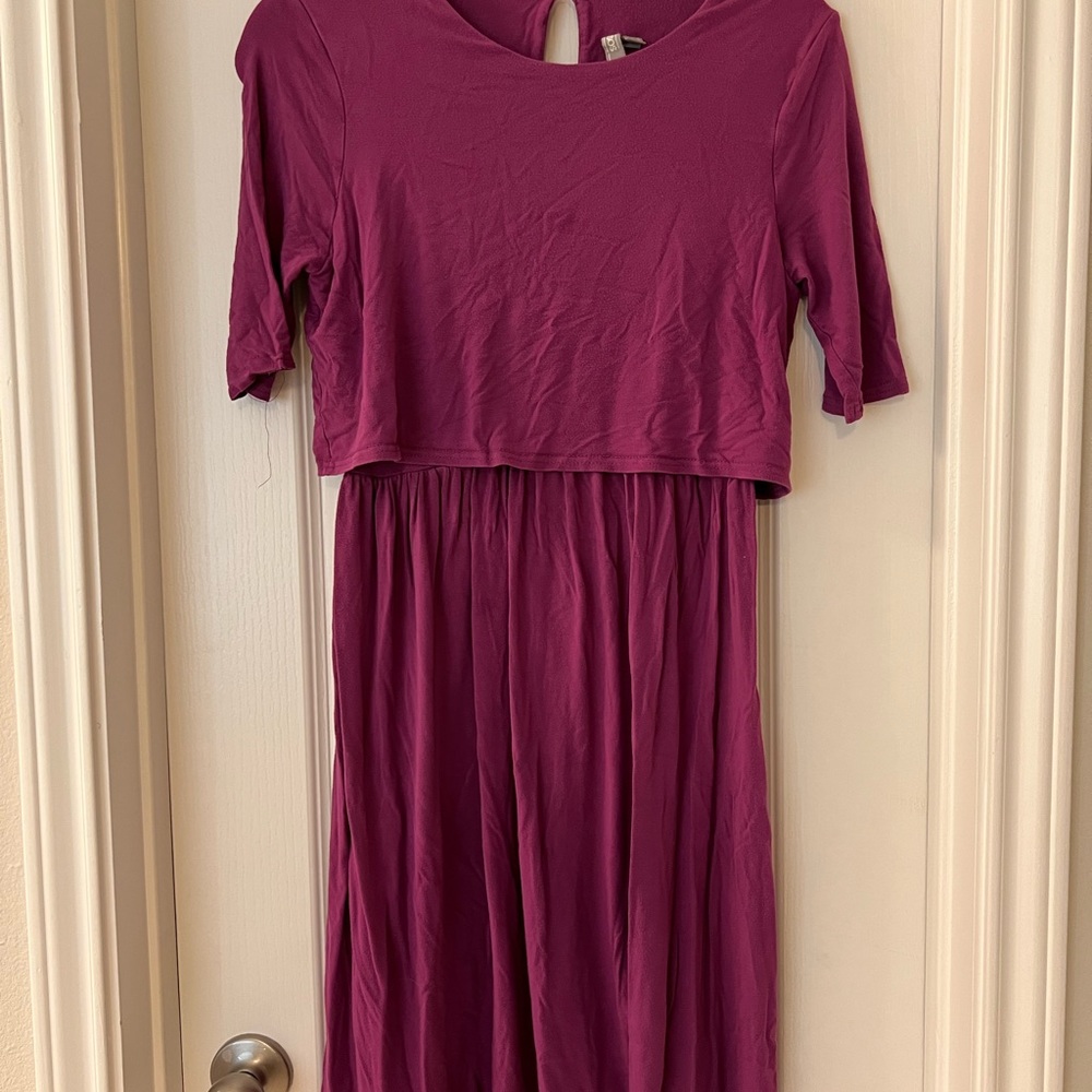 ASOS maternity nursing dress